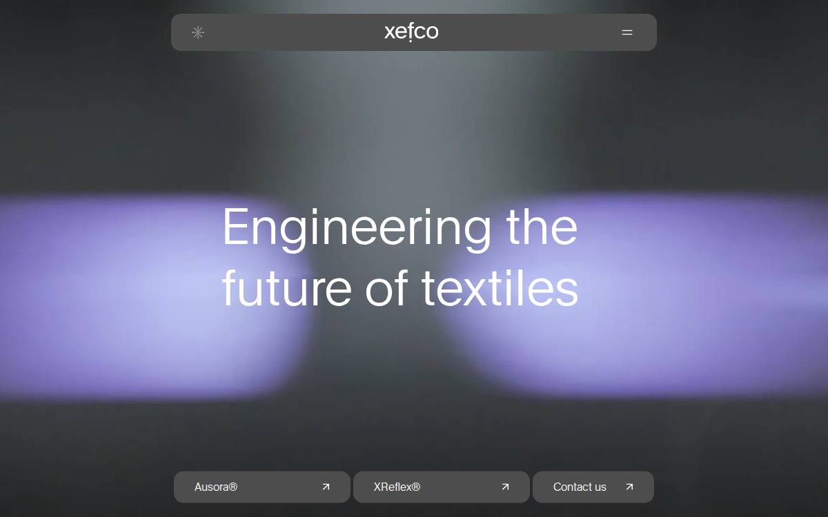Xefco website preview