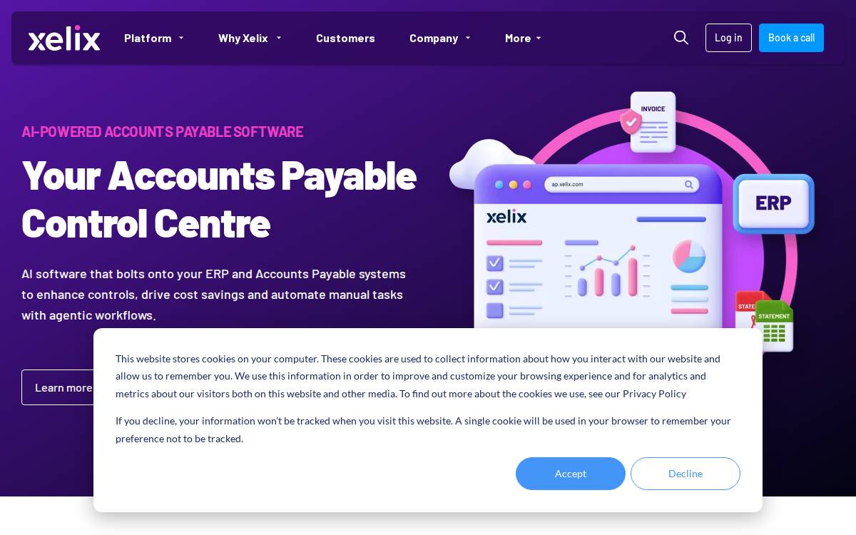 Xelix website preview