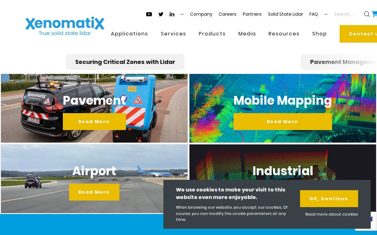 XenomatiX website preview