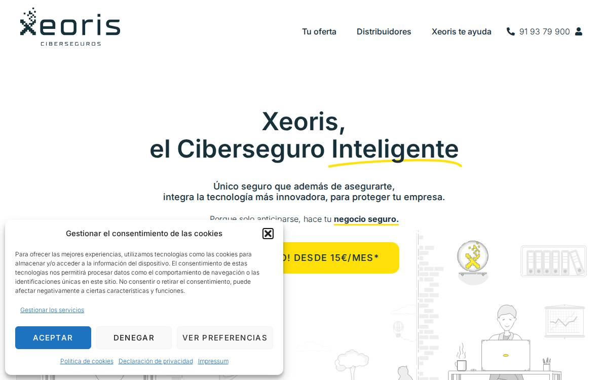 Xeoris website preview