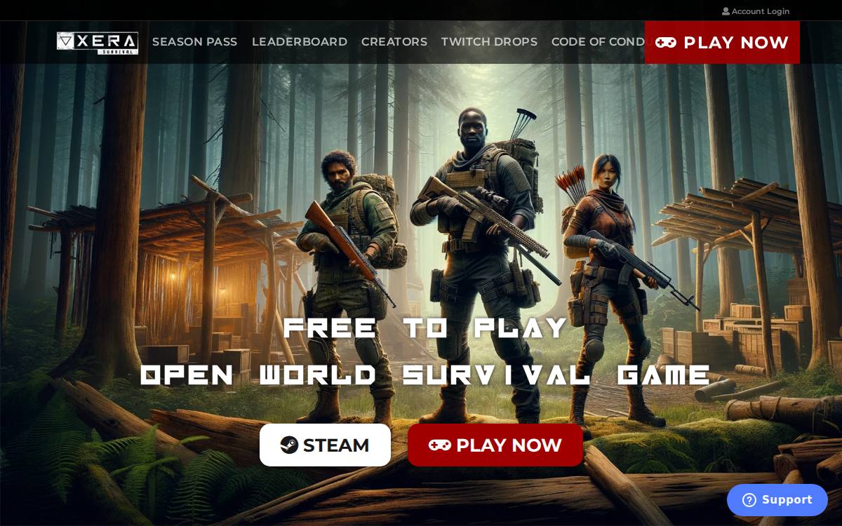 Xeragame website preview