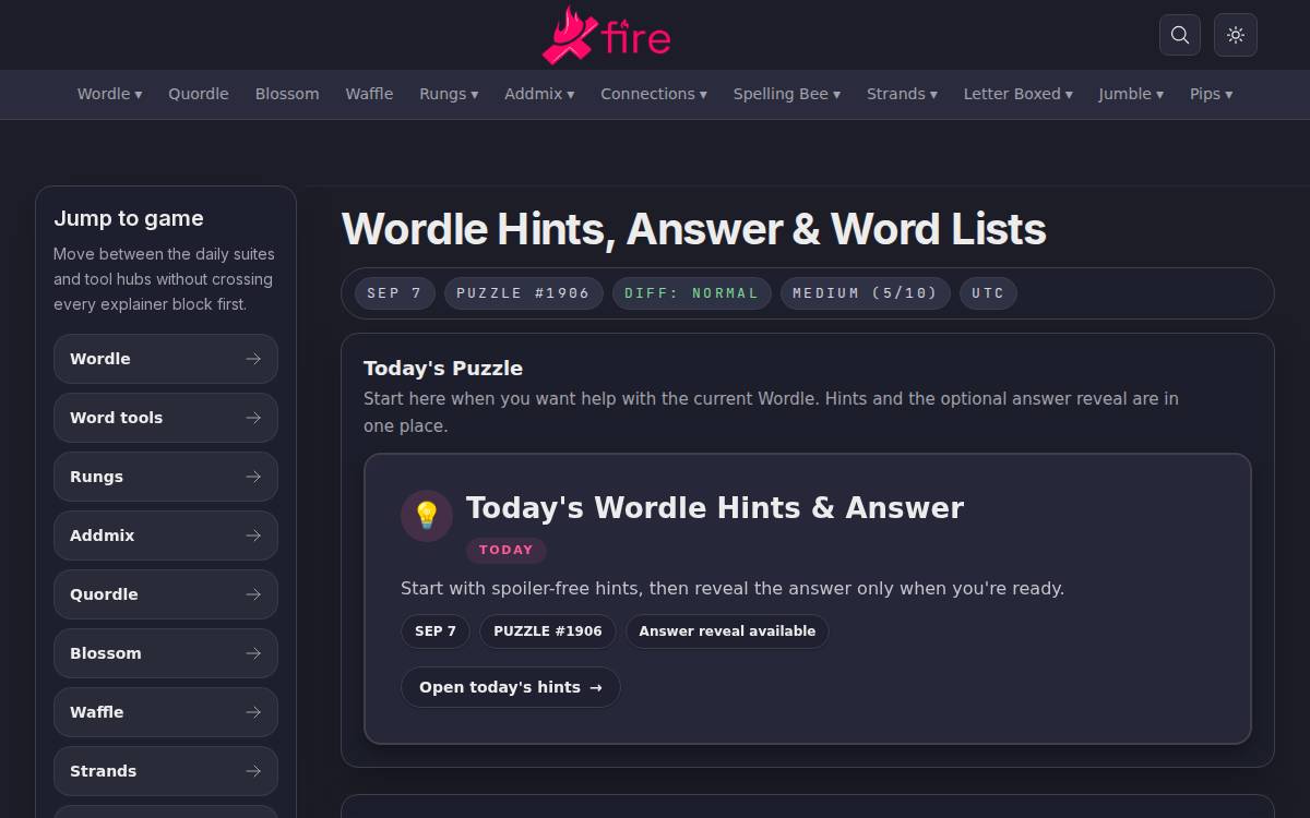 Xfire website preview