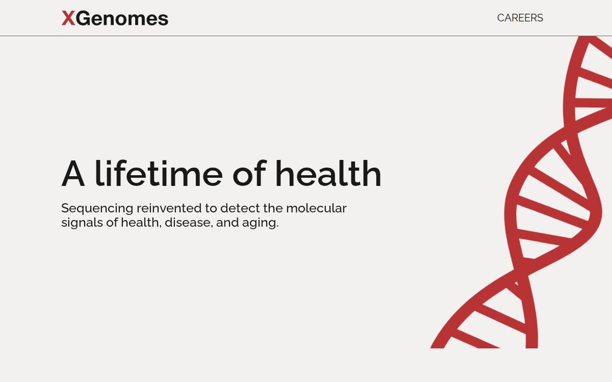 XGenomes website preview
