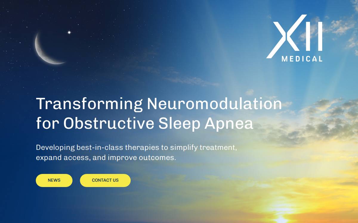 XII Medical website preview