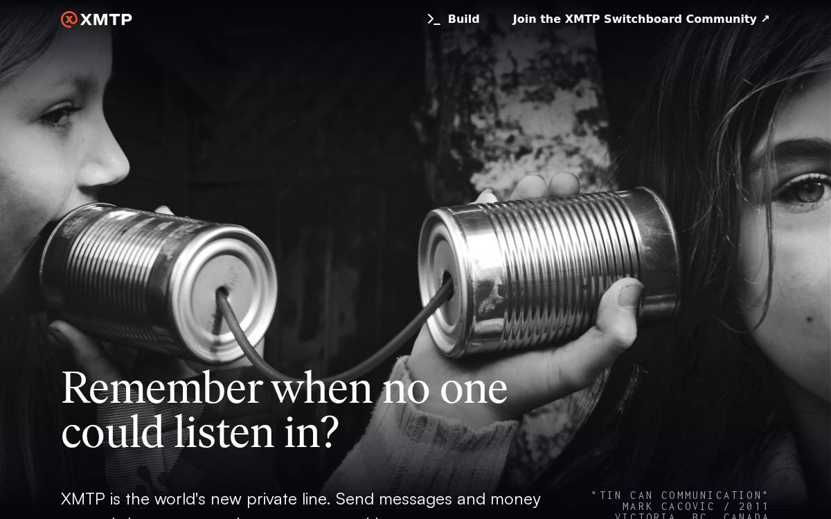 XMTP Labs website preview