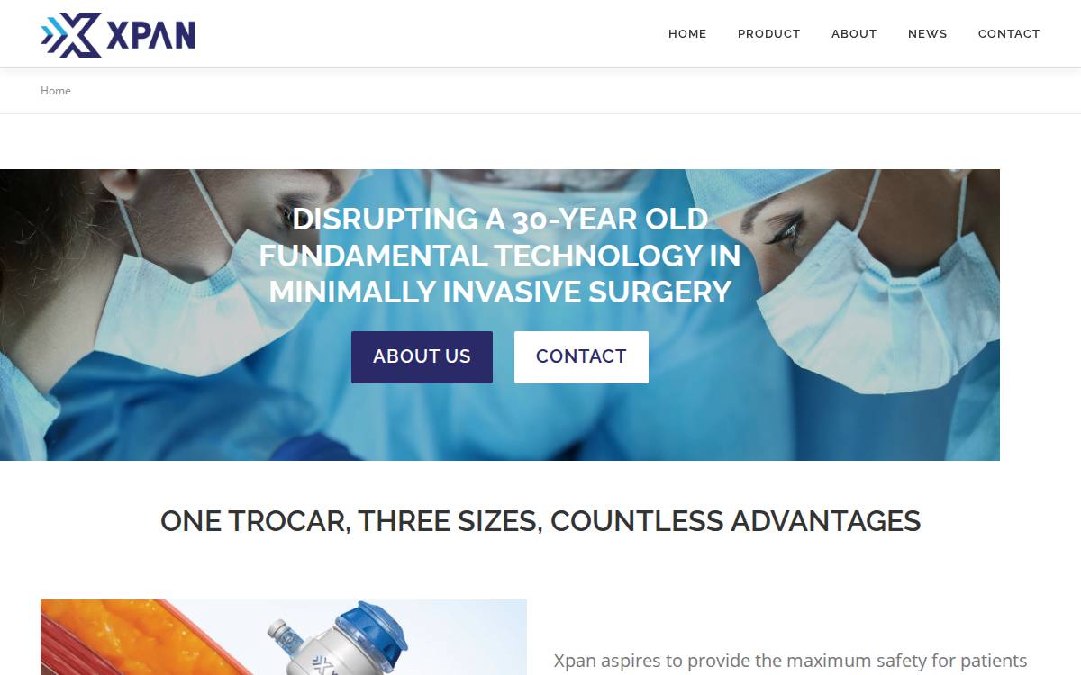 Xpan Inc website preview