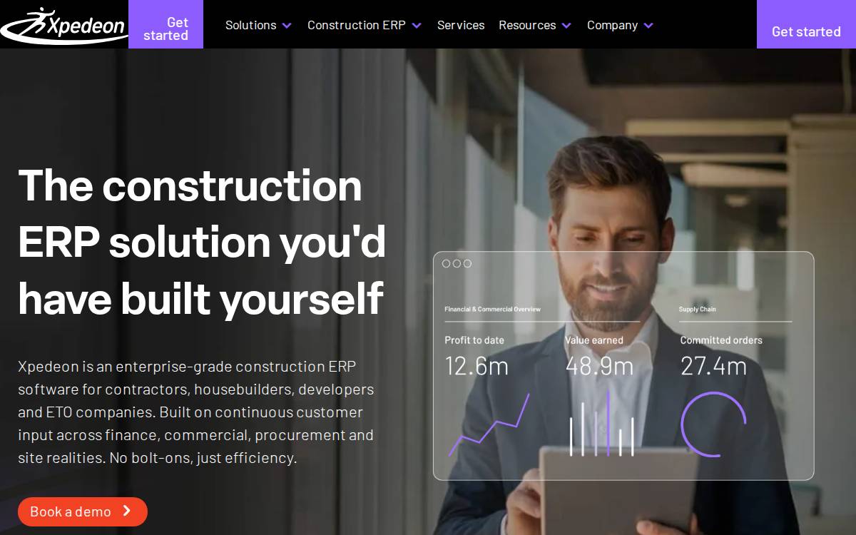 Xpedeon website preview