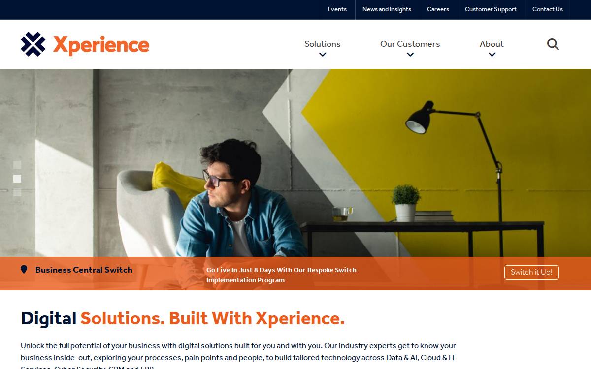 Xperience website preview