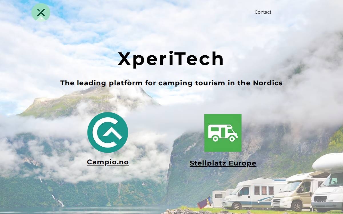 Xperitech website preview