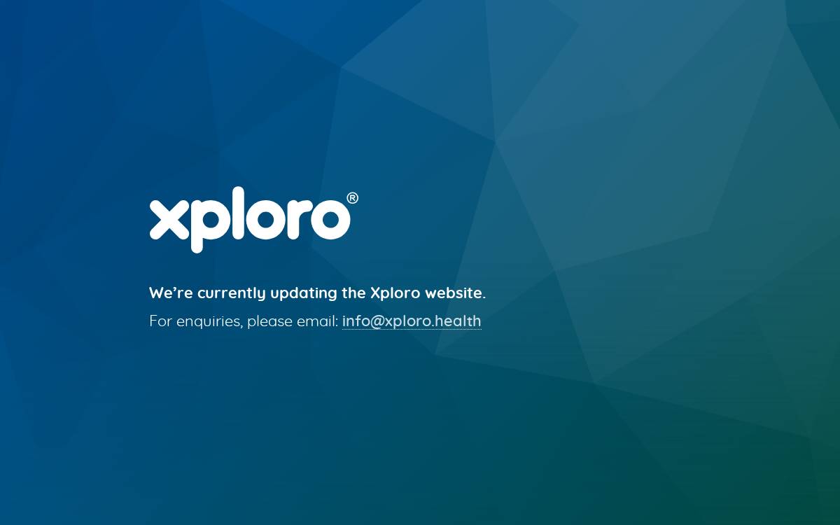Xploro website preview