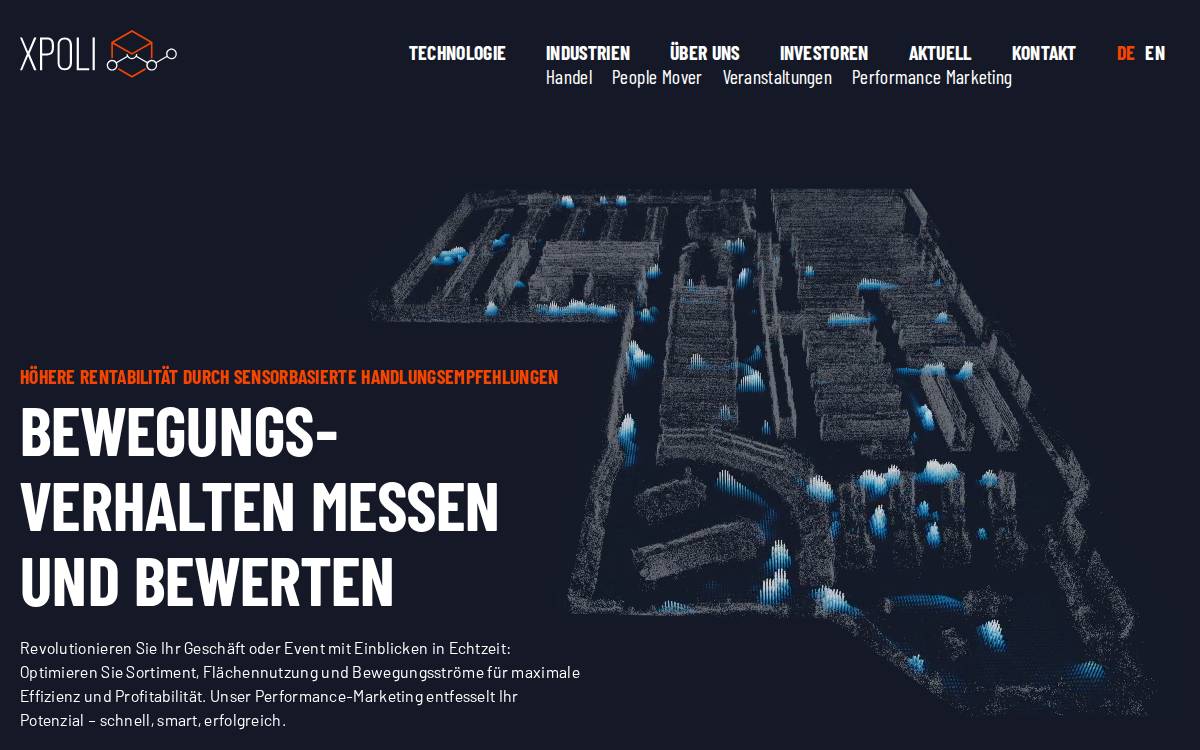 XPOLI GmbH website preview