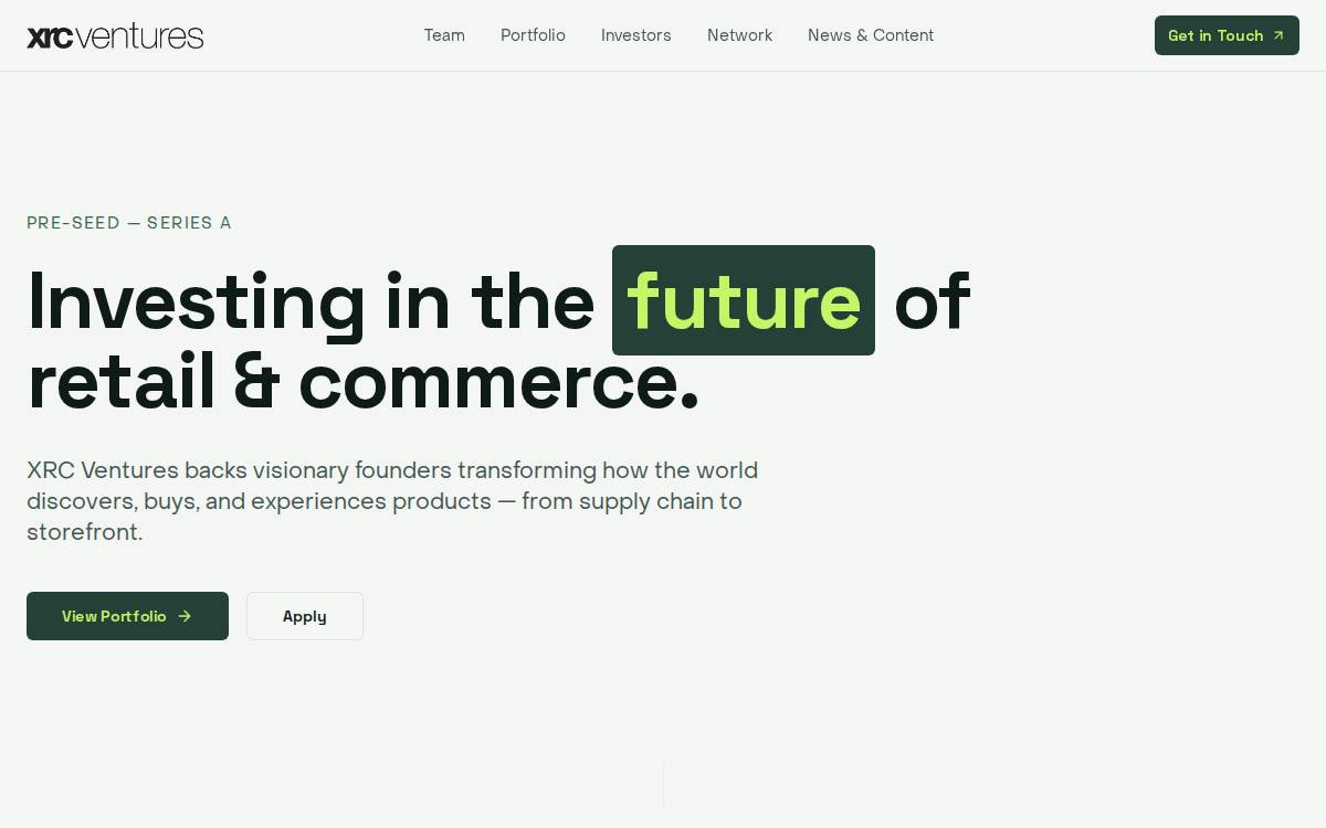 Xrclabs website preview