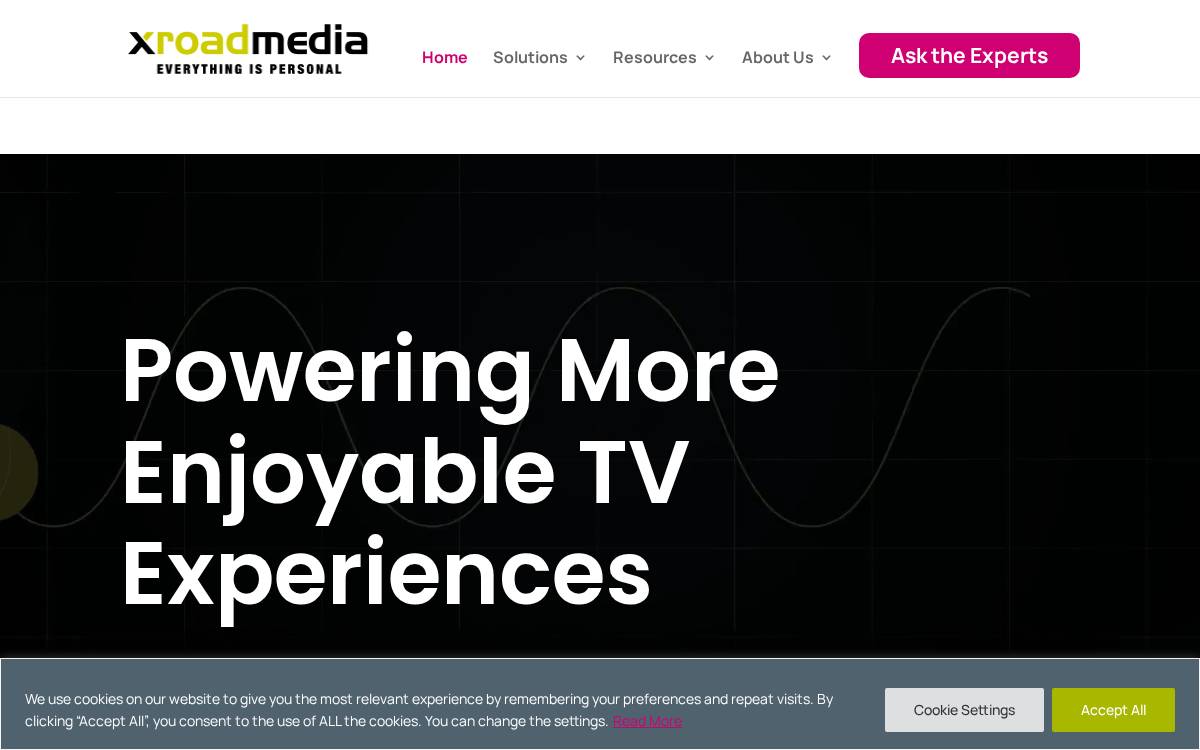 XroadMedia website preview