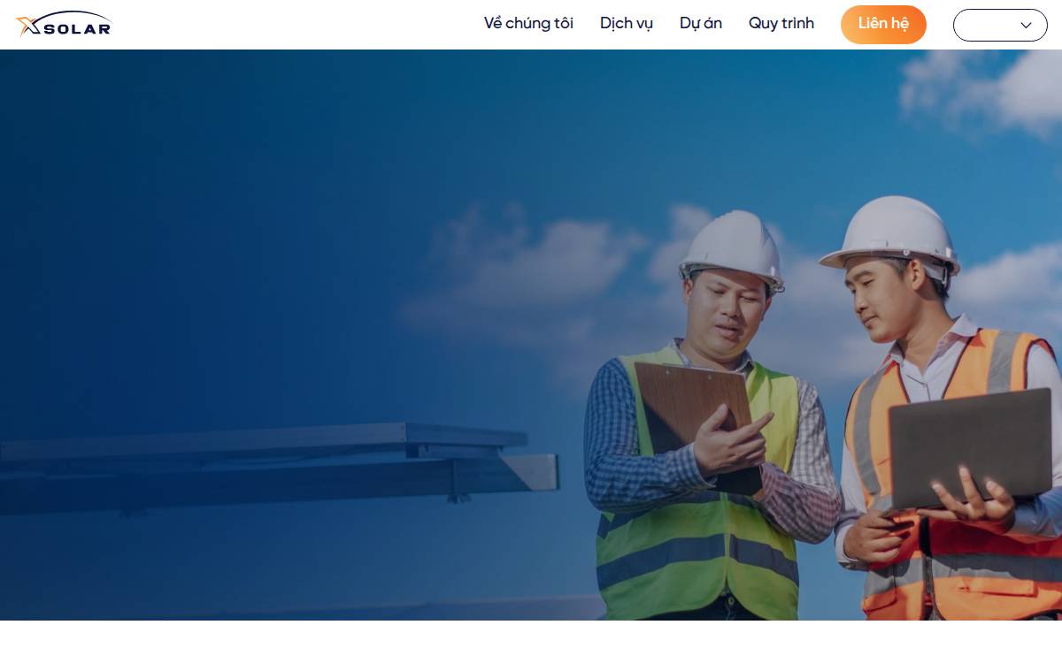 Xsolar website preview