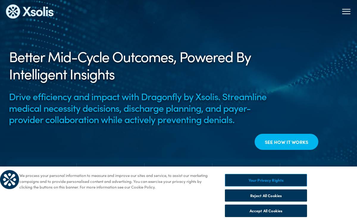 Xsolis website preview