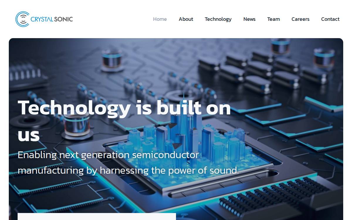 Xtalsonic website preview