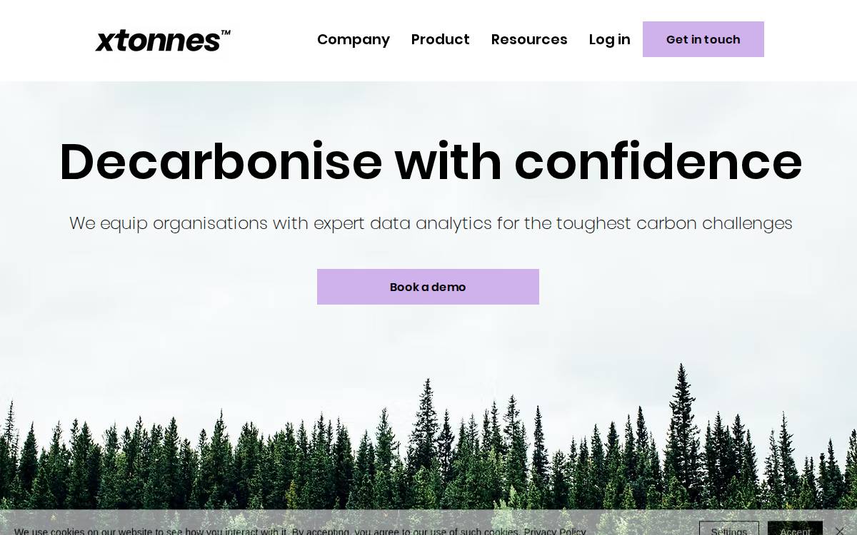 xtonnes website preview