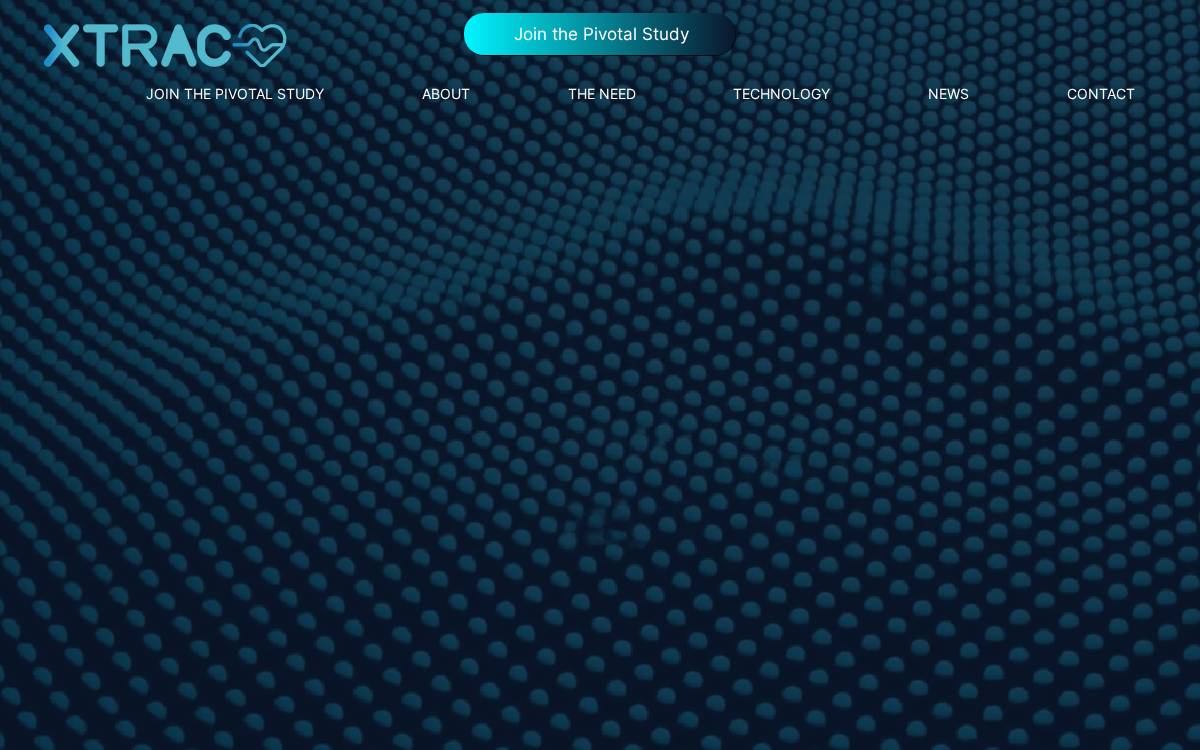 Xtrac Medical website preview