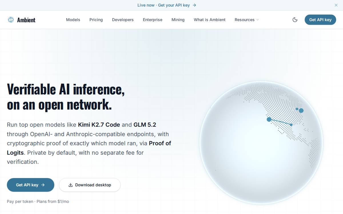 Xverse website preview