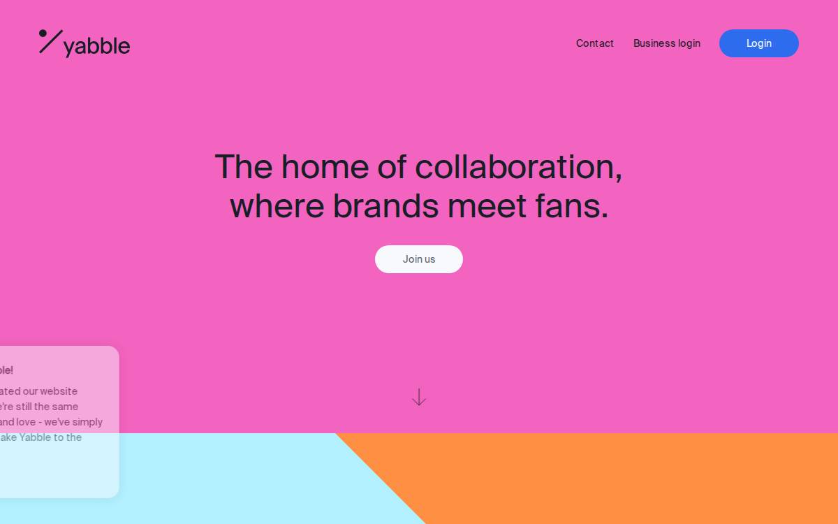 Yabblezone website preview