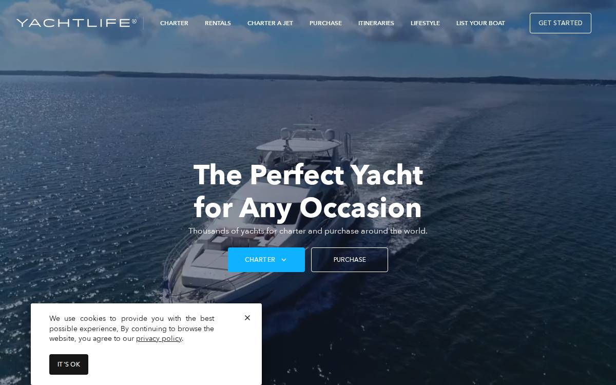 Yachtlife website preview