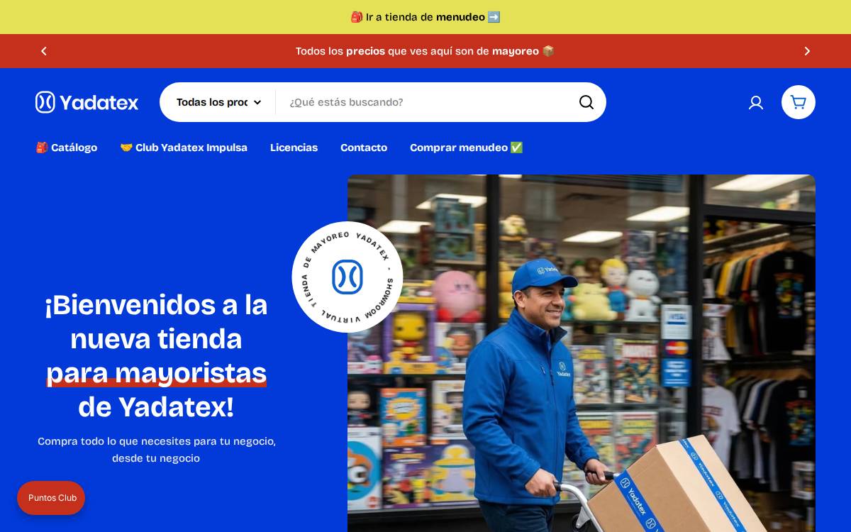 Yadatex website preview