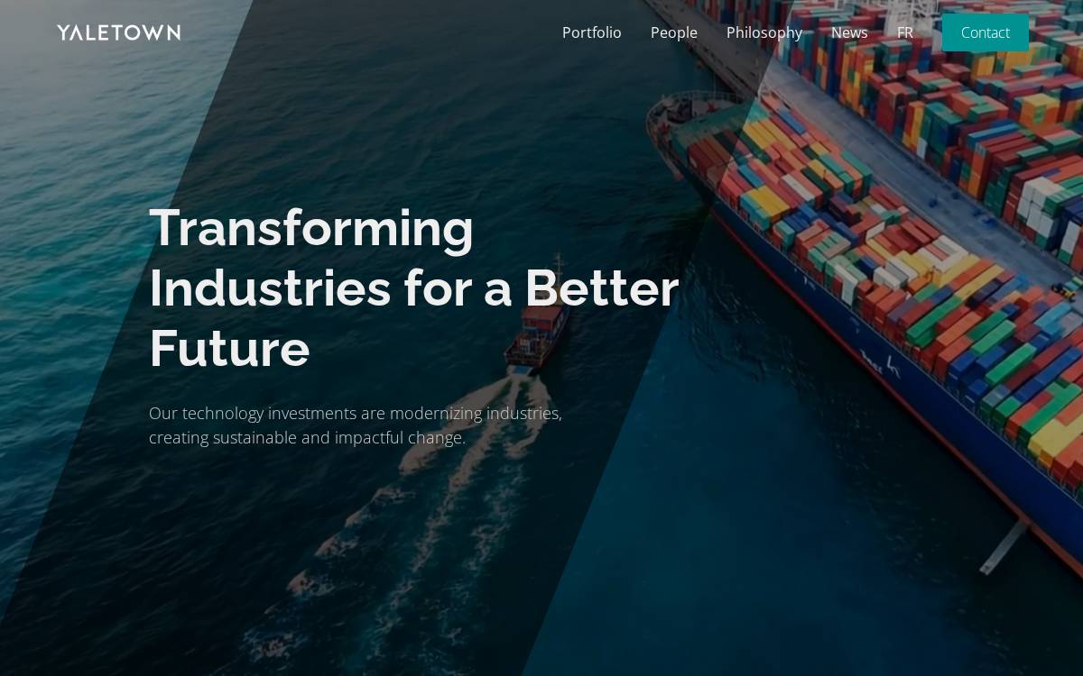 Yaletown Partners website preview
