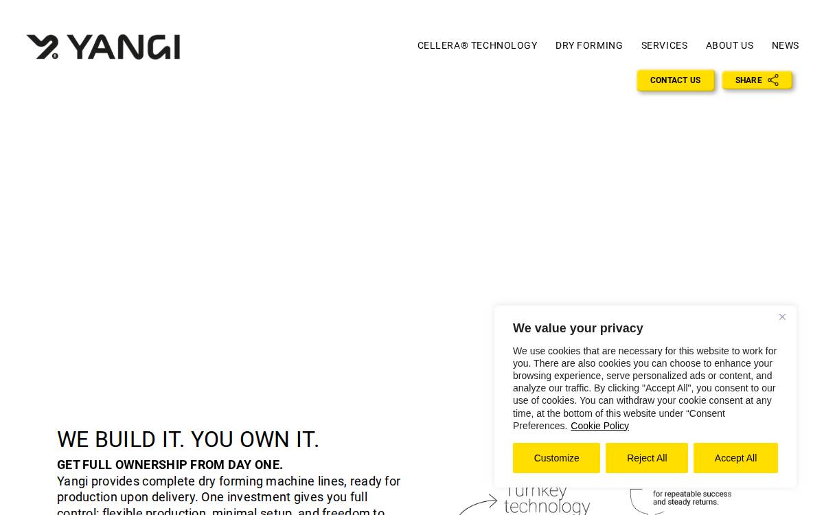 Yangi website preview