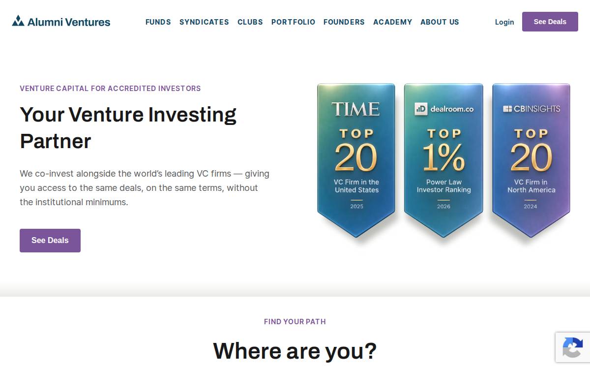 Yard Ventures website preview