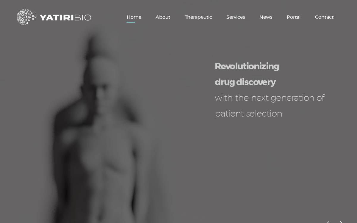 Yatiri Bio website preview