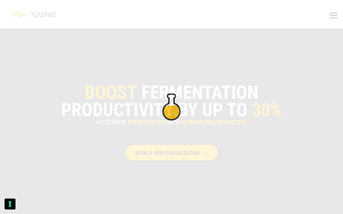 Yeastime website preview
