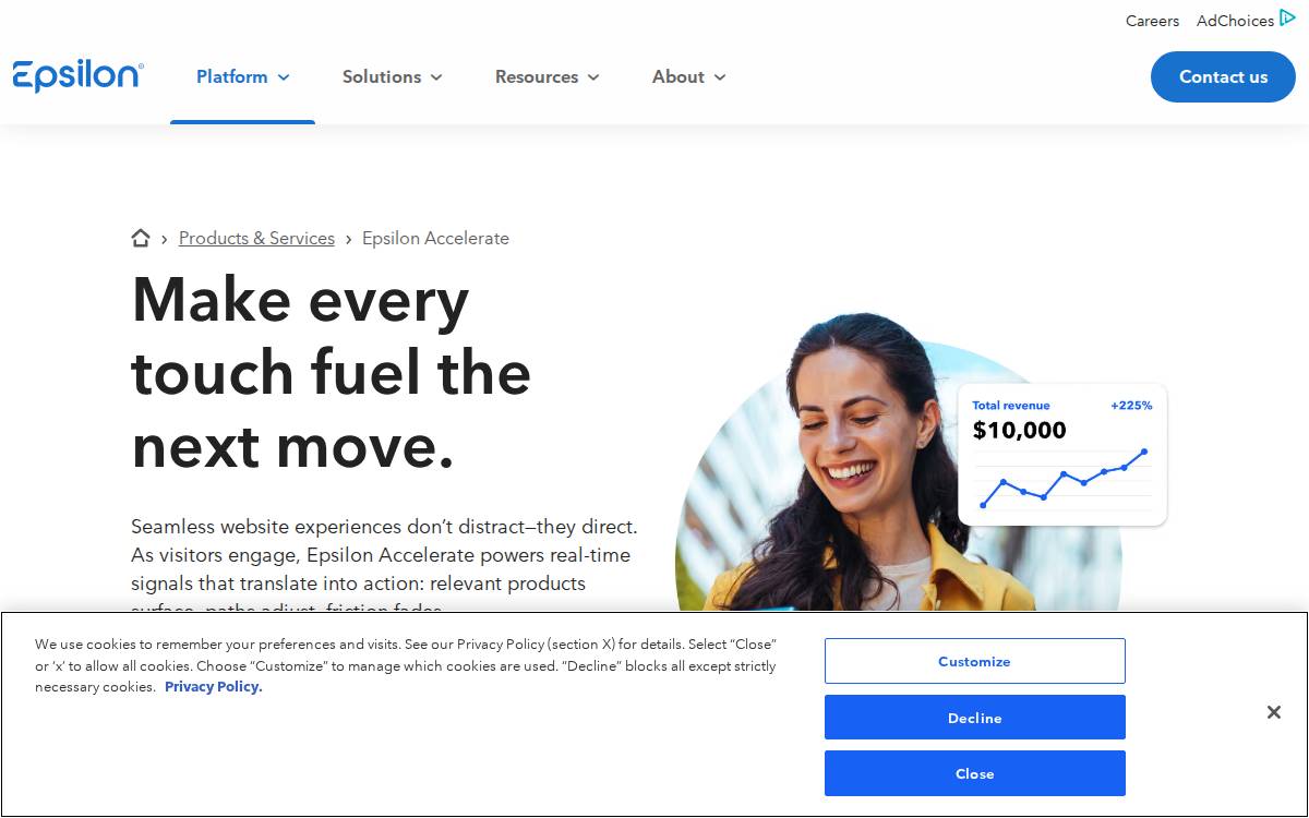 Yeildify website preview