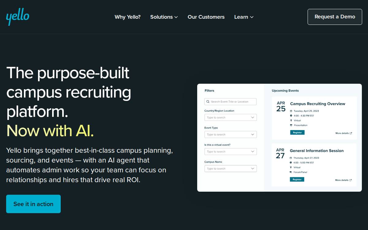 Yello website preview