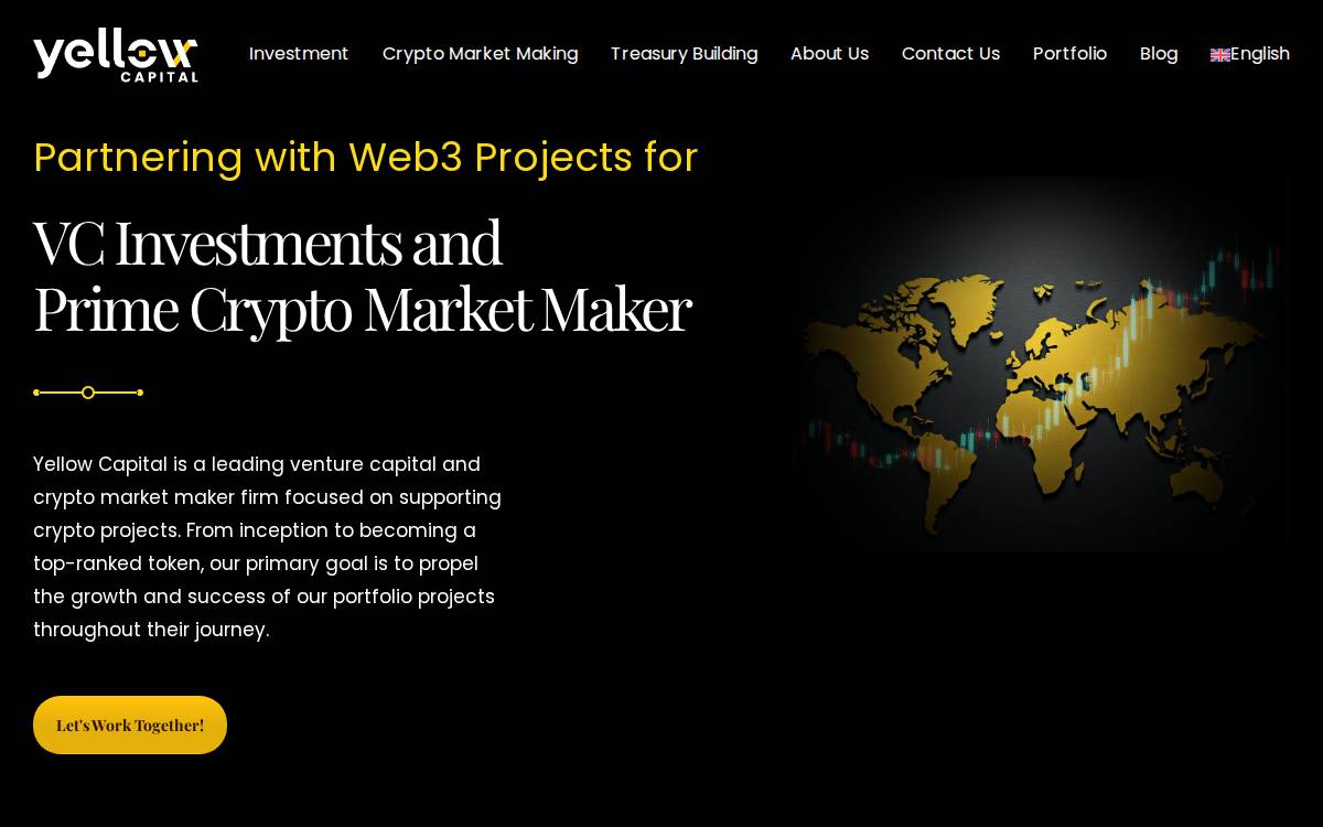 Yellow website preview