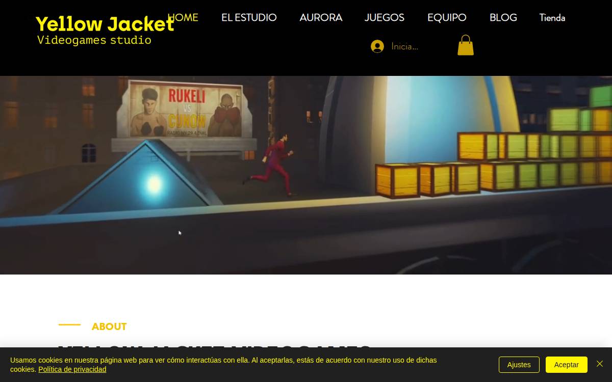 Yellow Jacket website preview