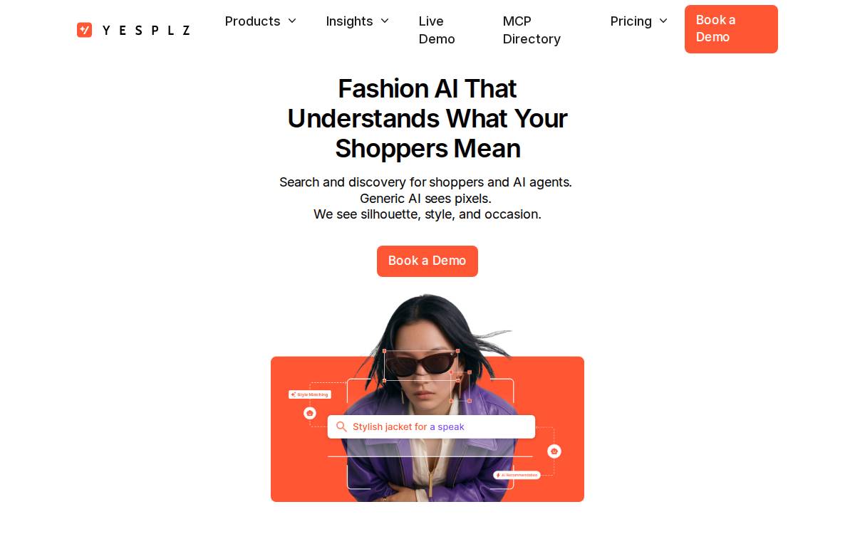 Yesplz website preview