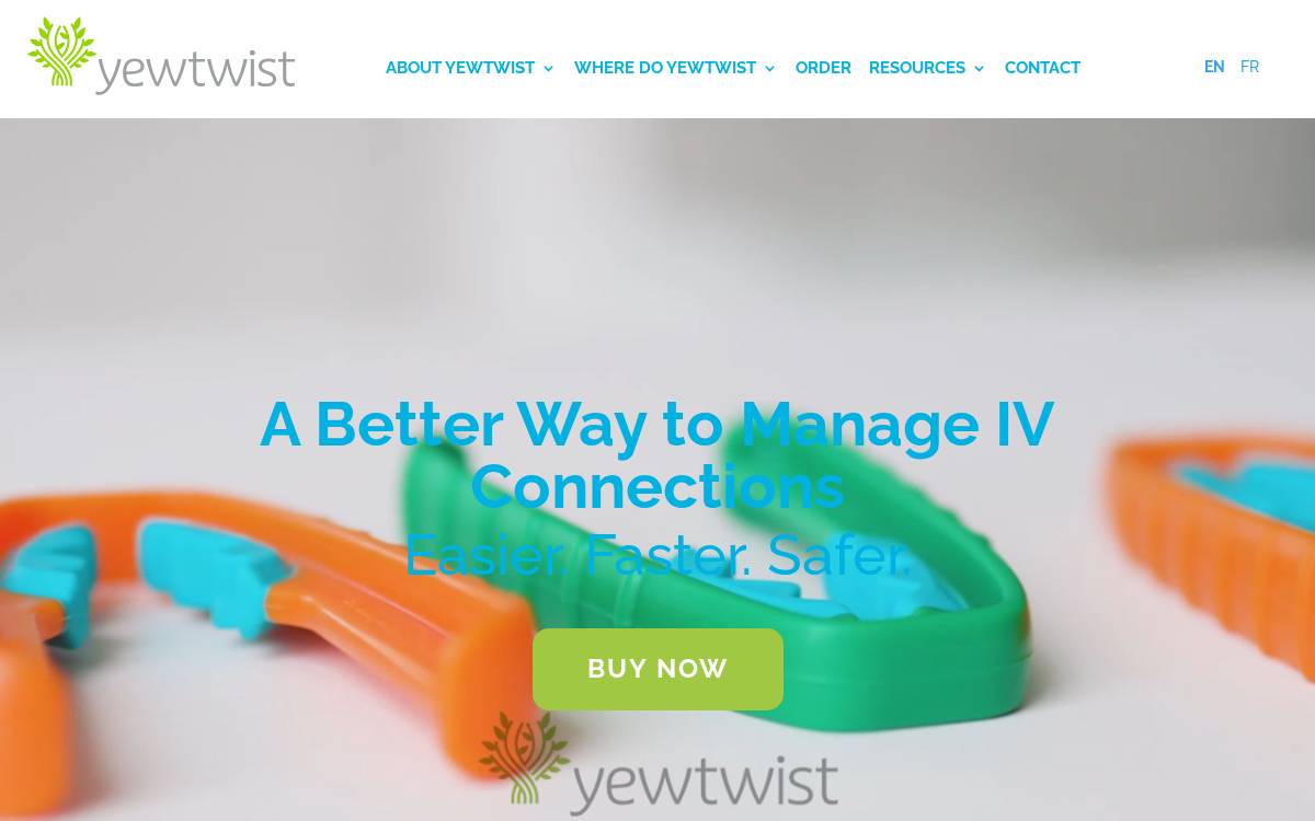 Yewtwist Website website preview