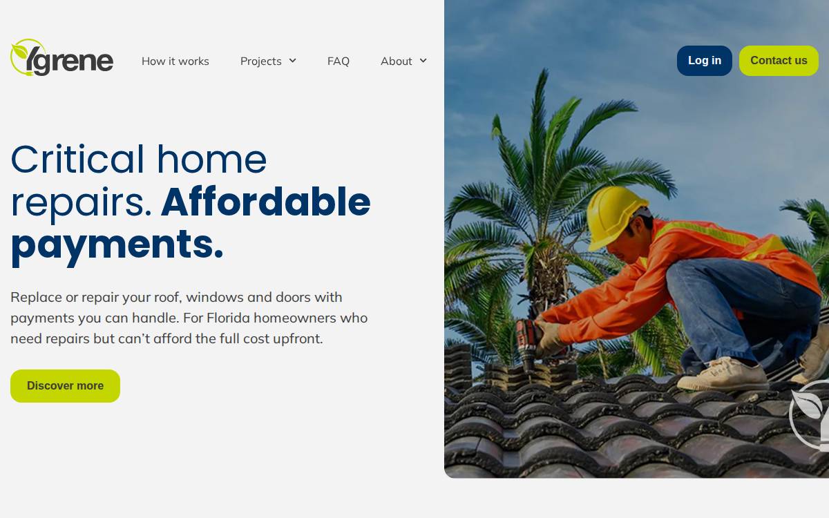 Ygreneworks website preview