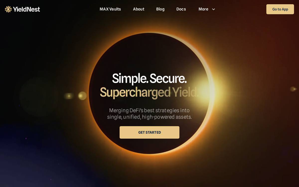 YieldNest website preview