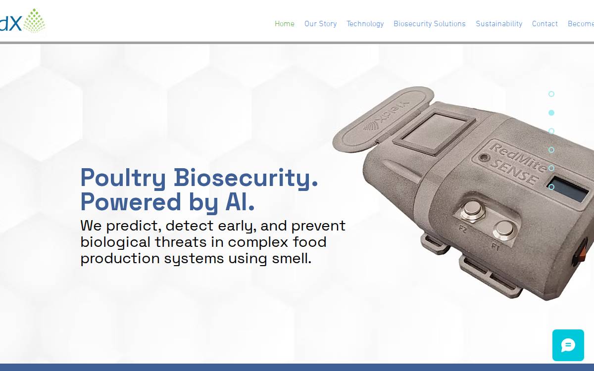 YieldX Solutions website preview