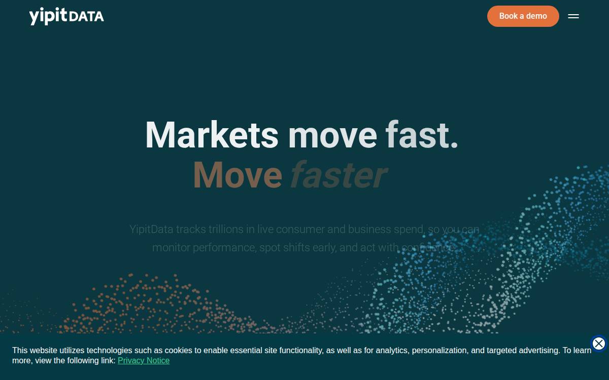 Yipit Data website preview