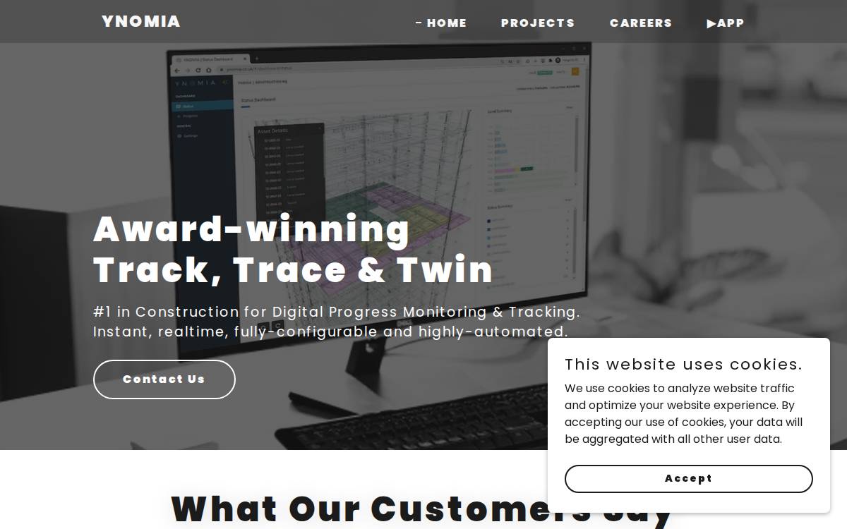 Ynomia website preview