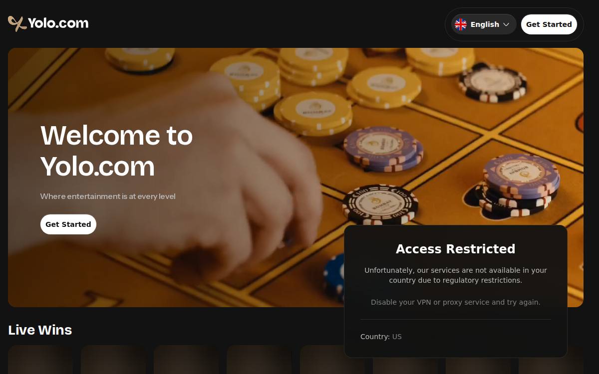 Yolo Group website preview