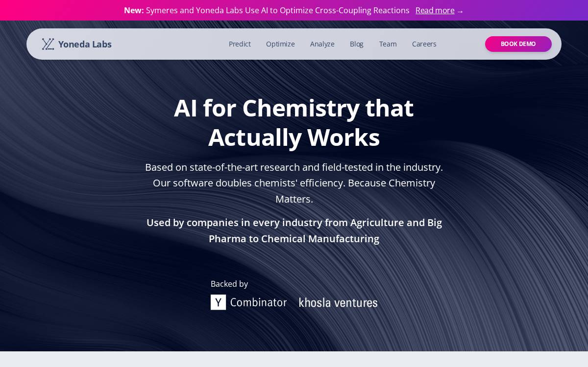 Yoneda Labs website preview