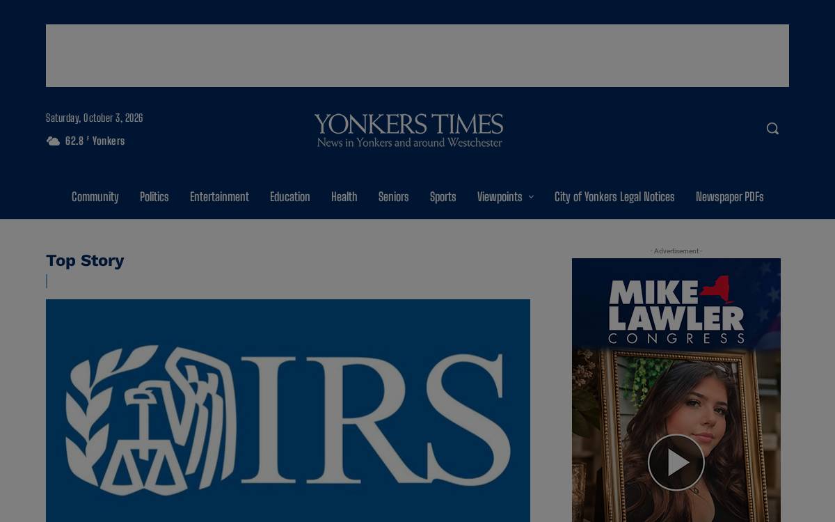Yonkerstimes website preview
