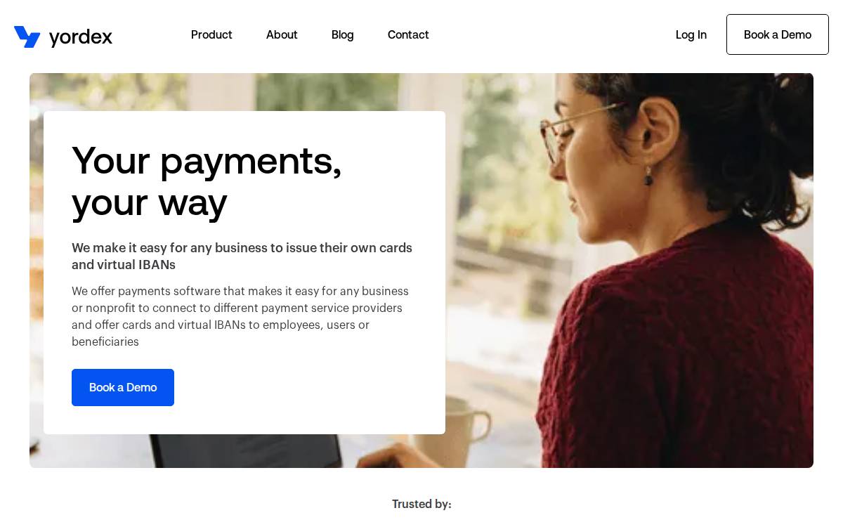 Yordex website preview