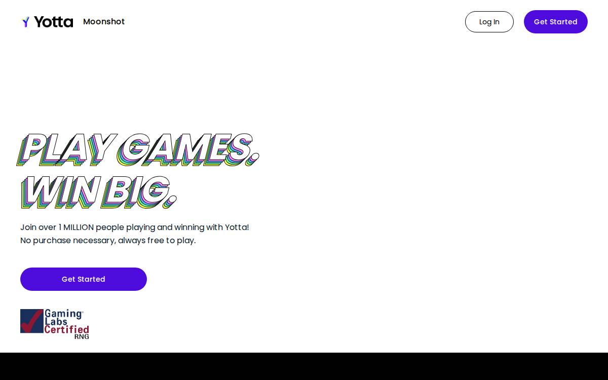 Yotta website preview