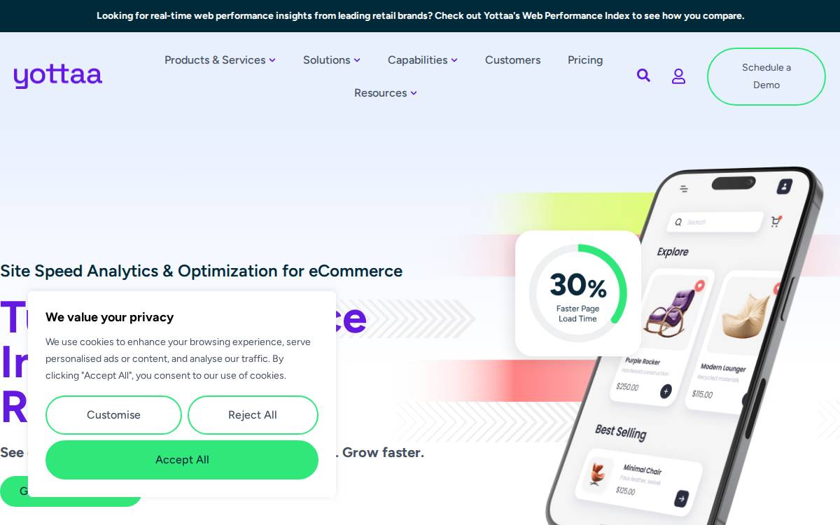 Yottaa website preview