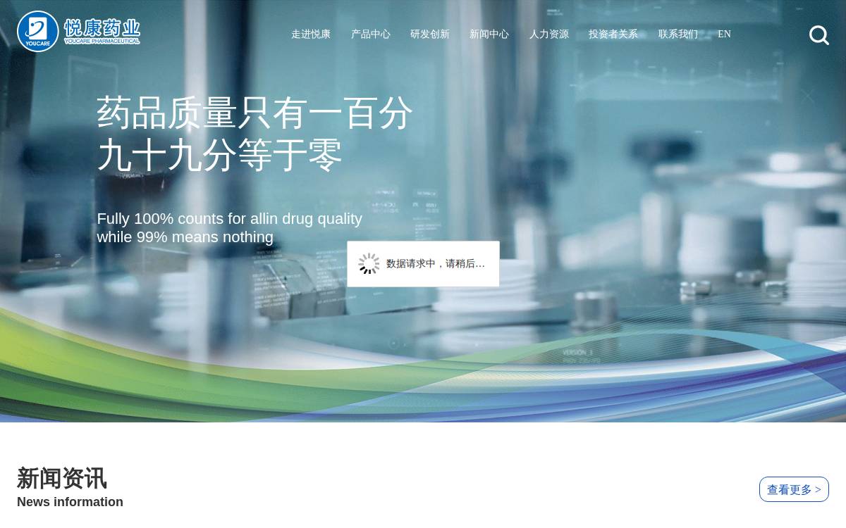 Youcareyk website preview