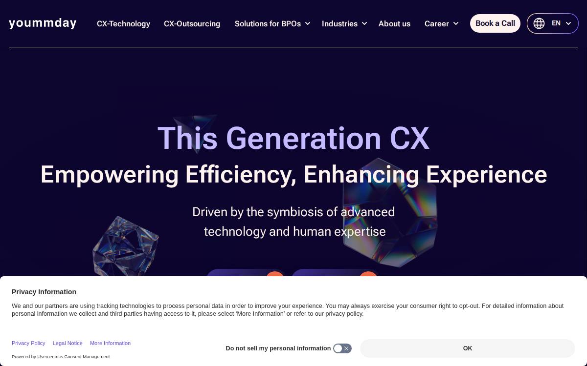 Yoummday website preview